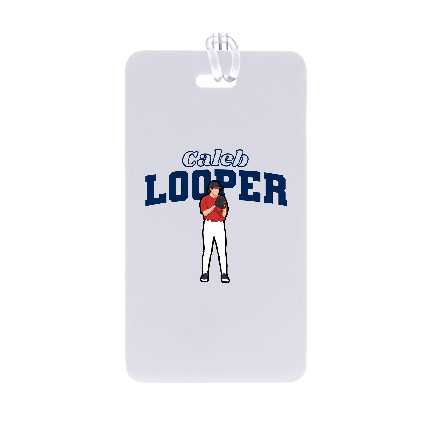 Bag Tag — Name Arch in Classic