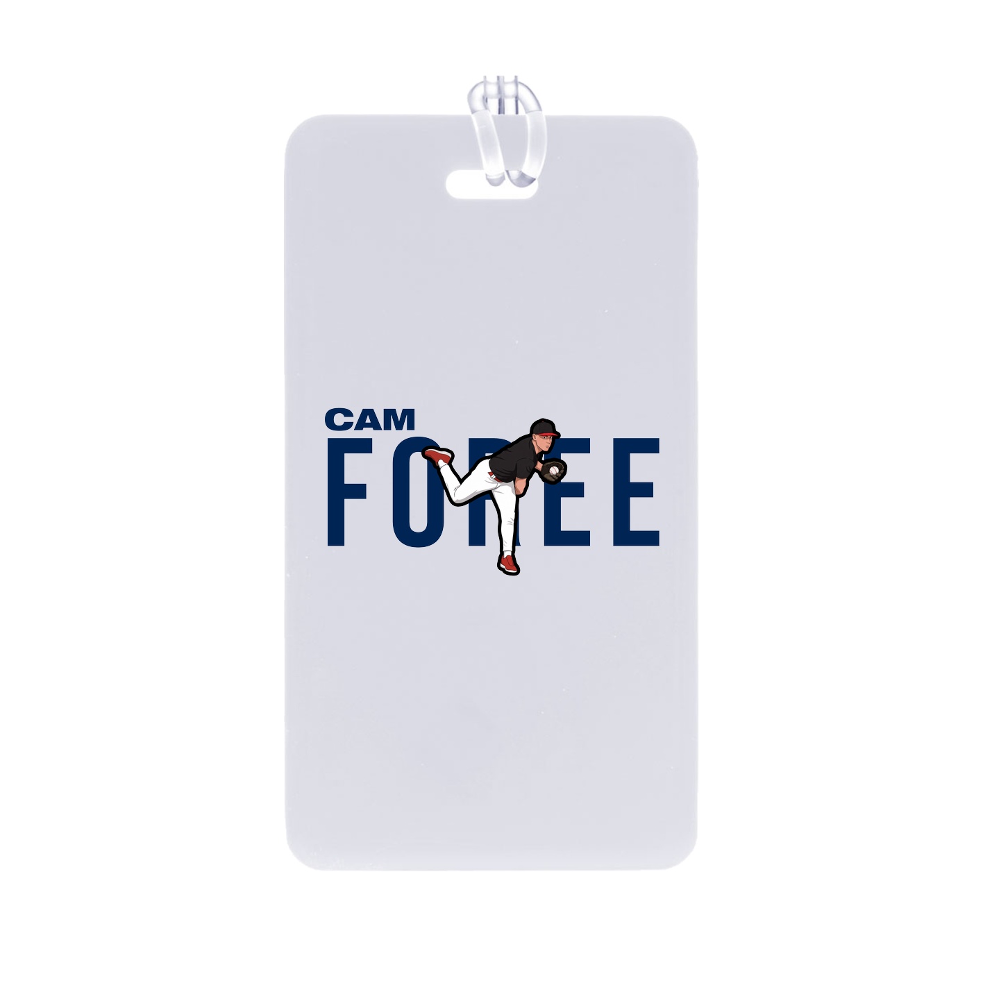 Bag Tag — Player Name in Classic