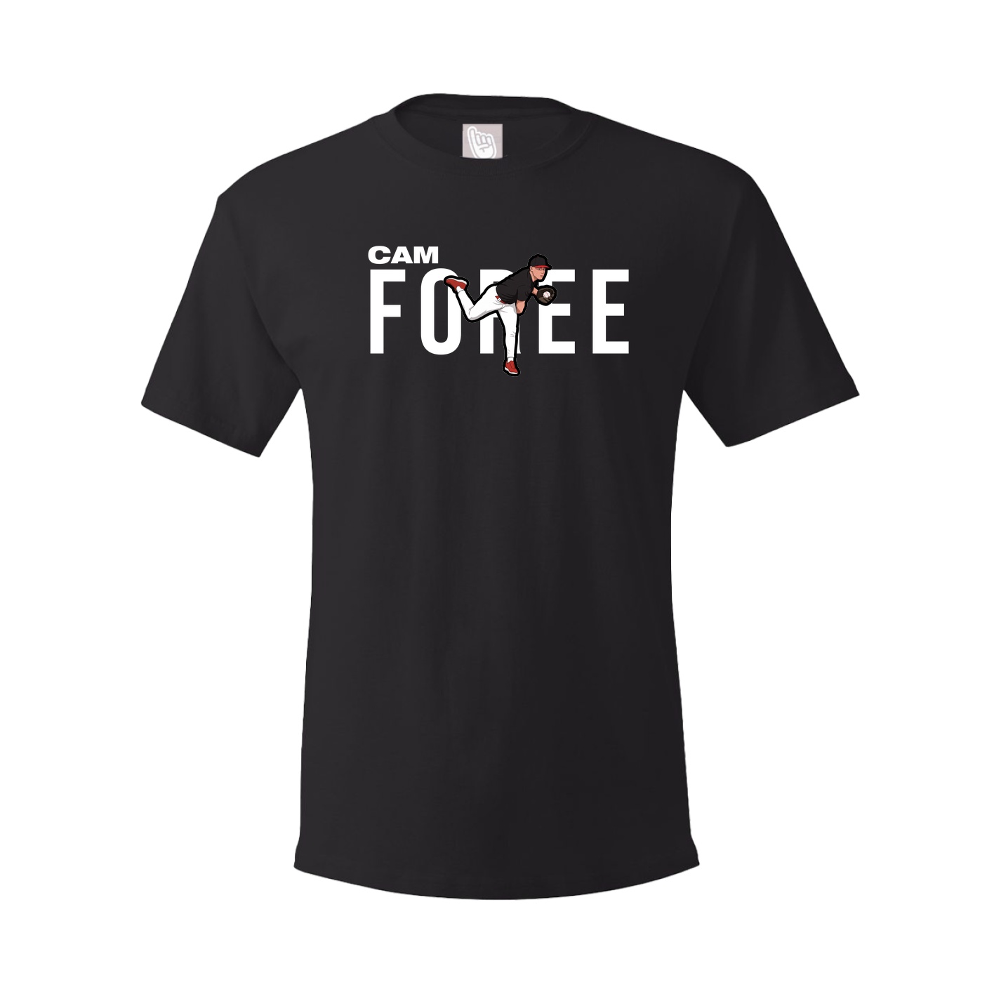 Tee — Player Name in Black