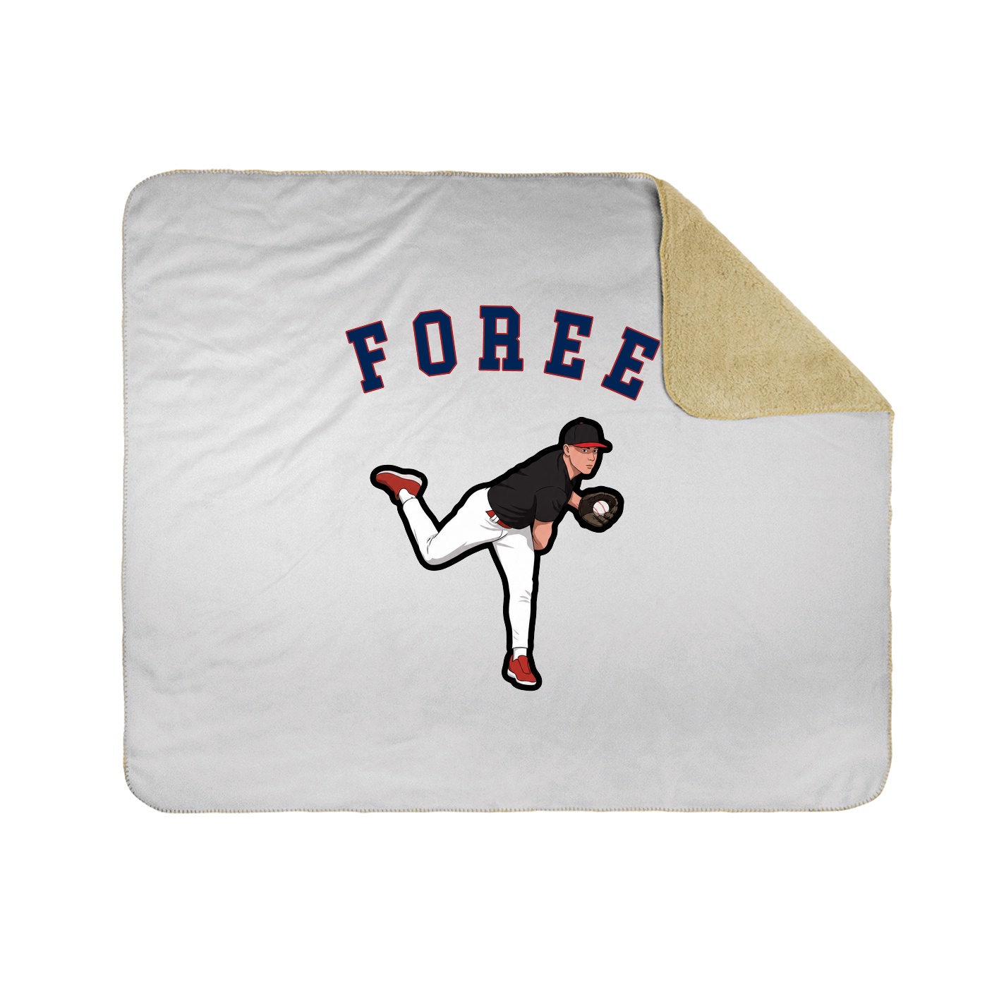 Throw Blanket — Shirsey Arch in White