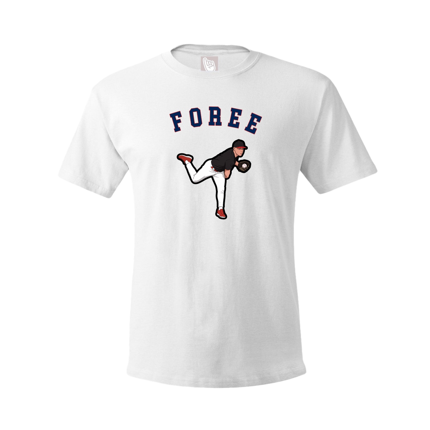 Youth Tee — Shirsey Arch in White