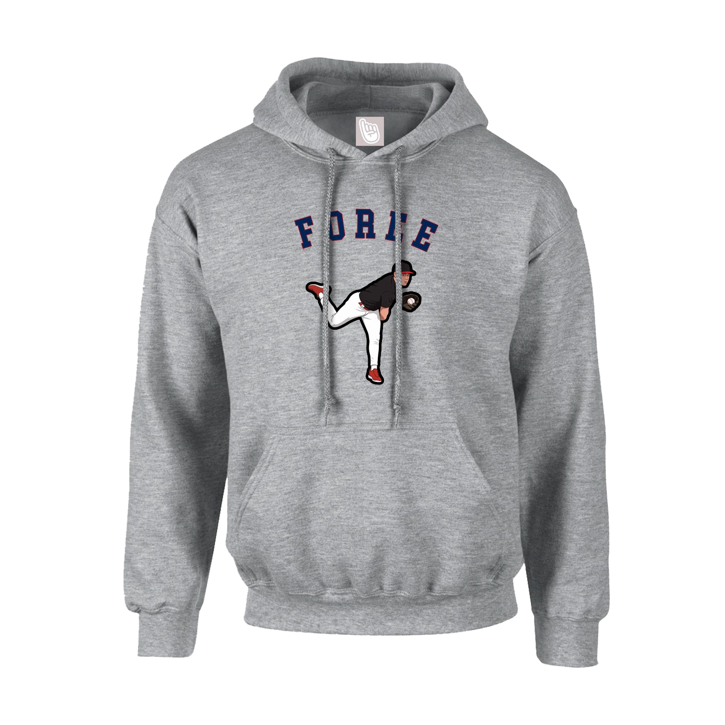 Hoodie — Shirsey Arch in Grey