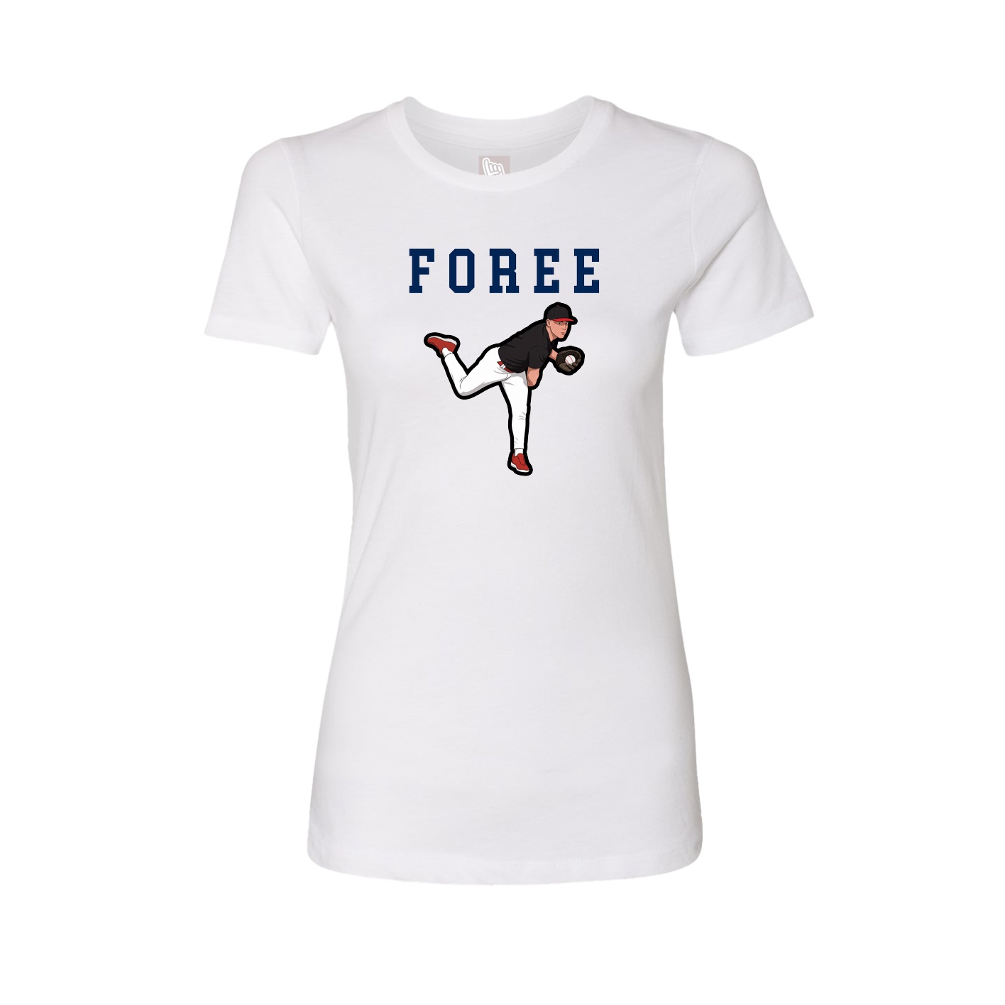 Fitted Women's Tee — Shirsey in White