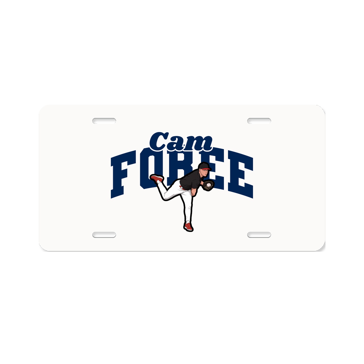 License Plate — Signature Arch in Classic