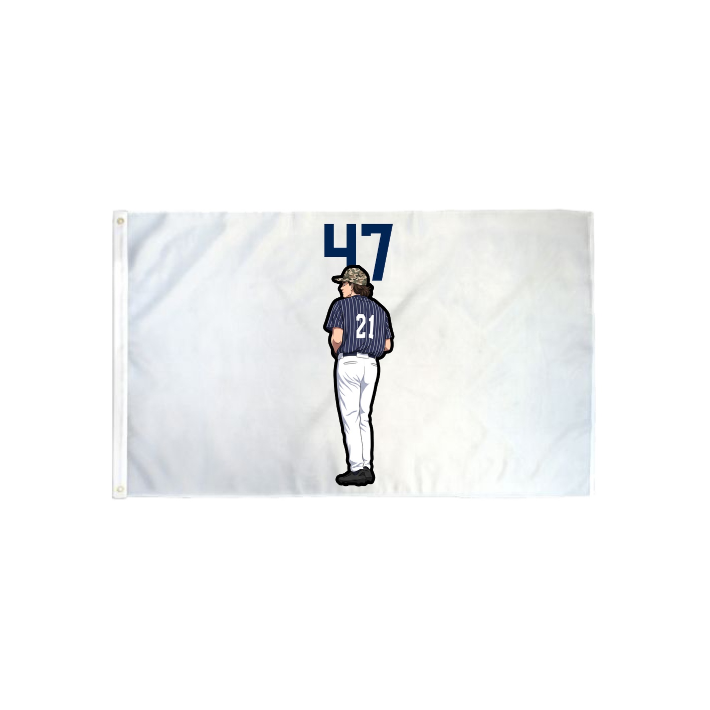 3x5 Flag — Number Top in Classic