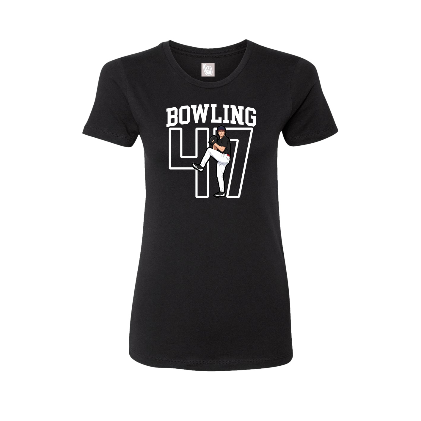 Fitted Women's Tee — Shirsey in Black