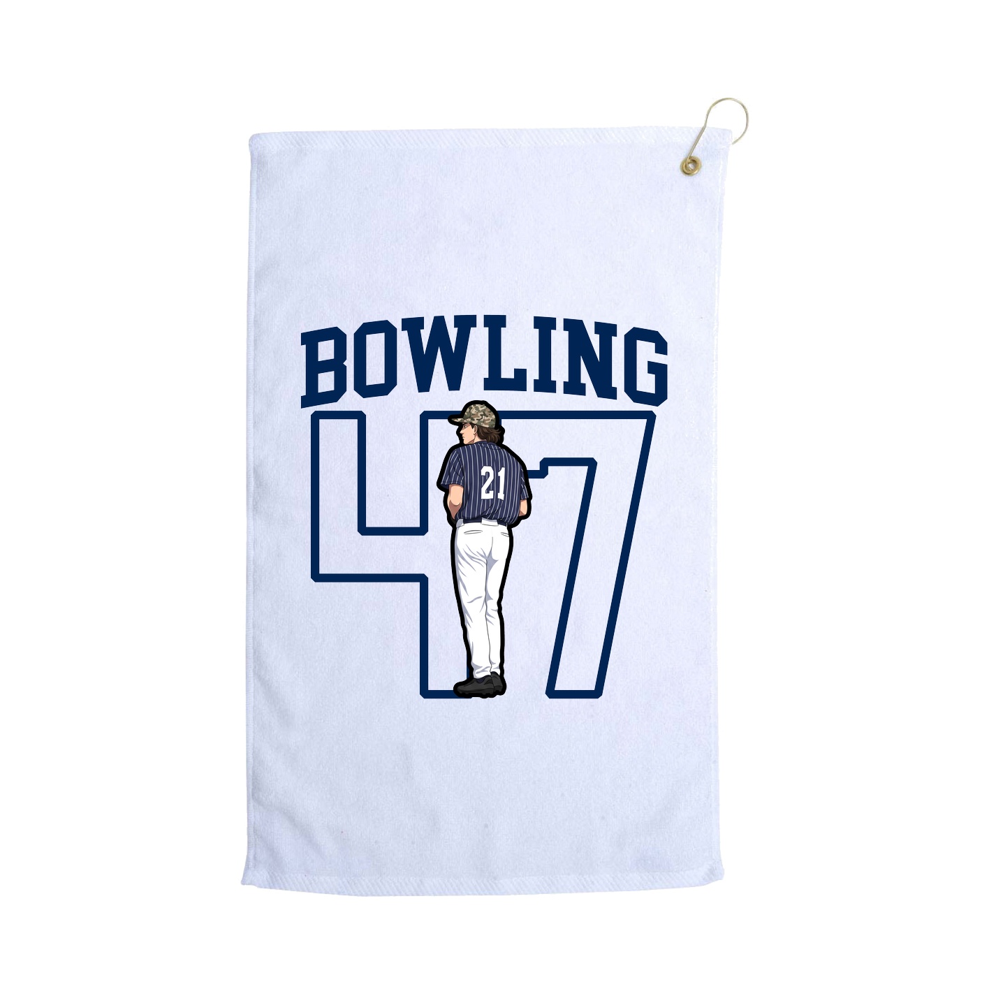 Golf Towel — Shirsey in White