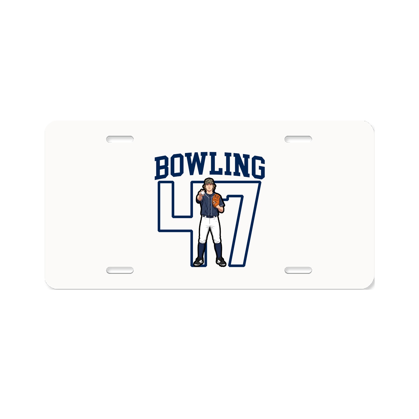 Aluminum License Plate
