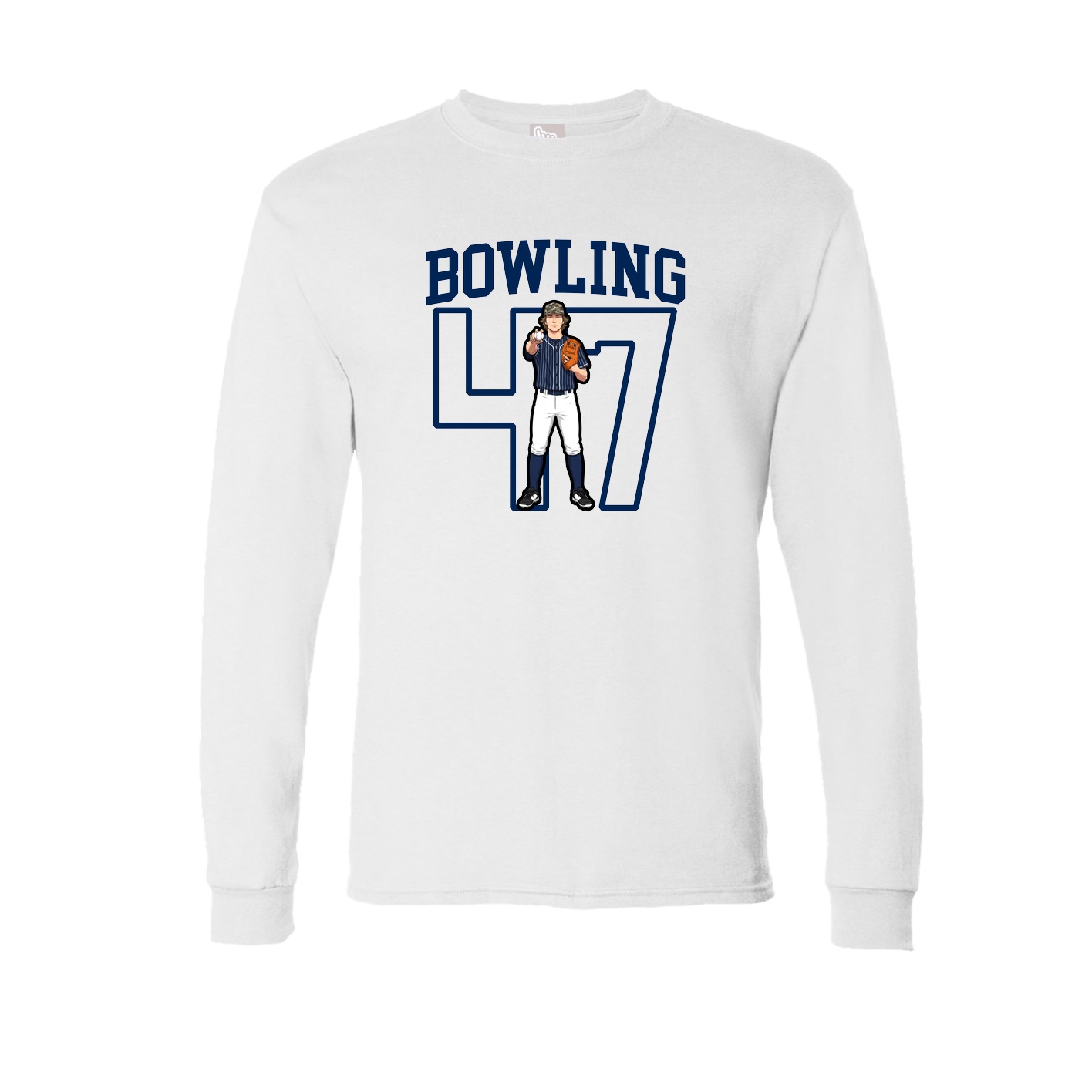 Long Sleeve Tee — Shirsey in White