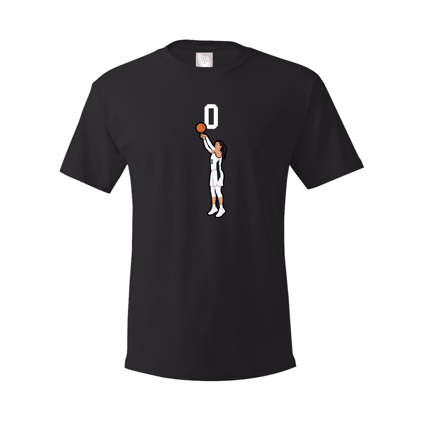 Tee — Number Top in Black