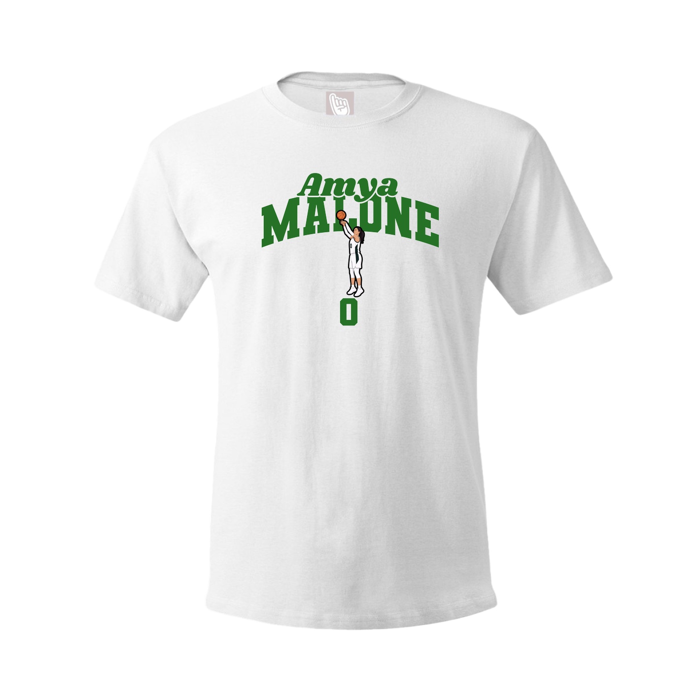 Youth Tee — Signature Arch in White