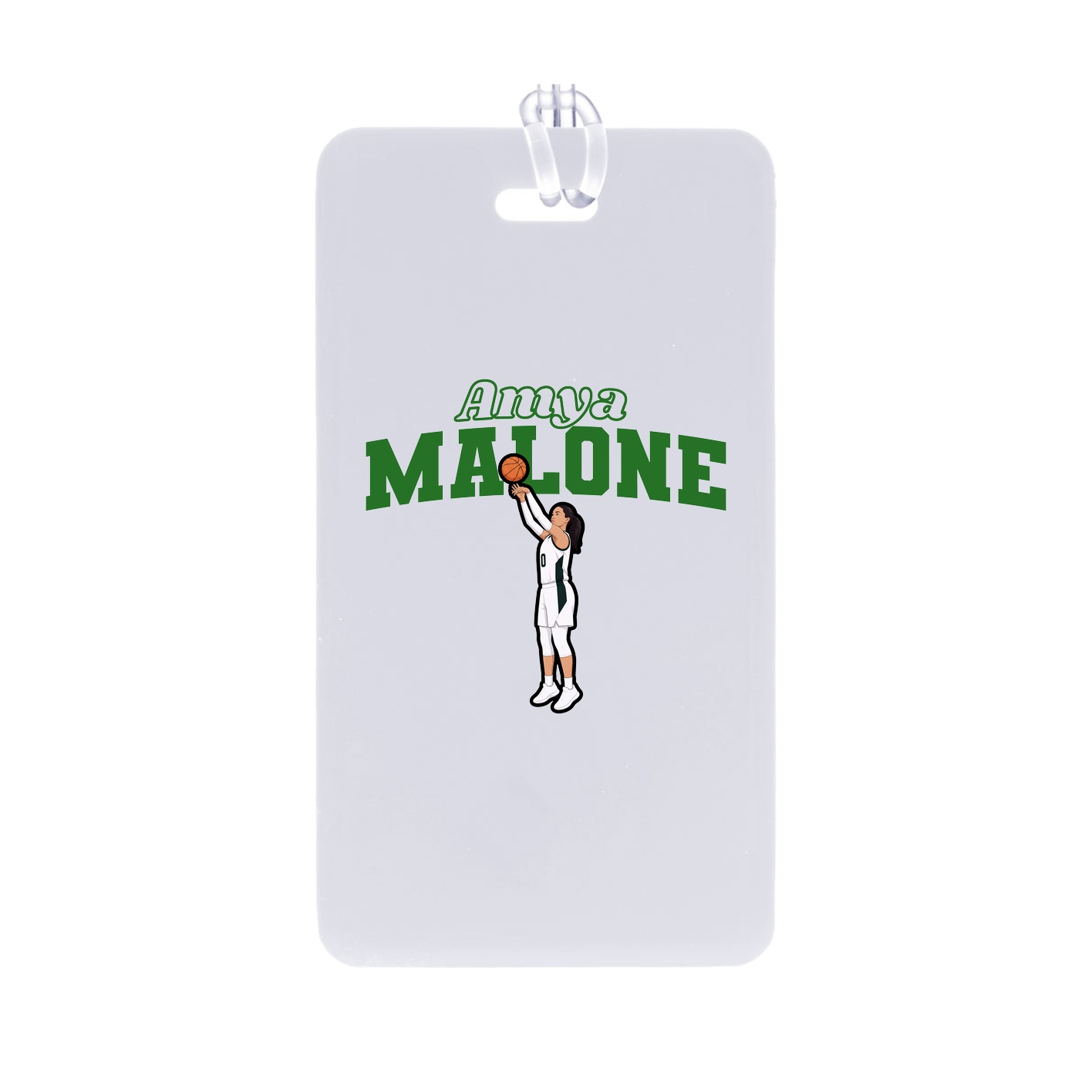 Bag Tag — Name Arch in Classic
