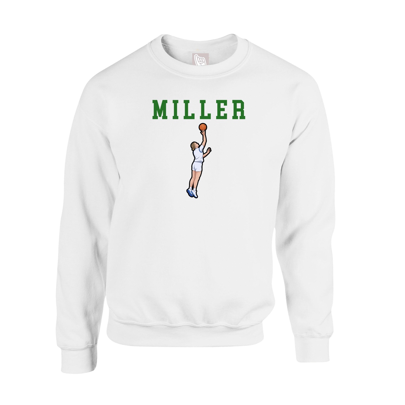 Fleece Crew — Shirsey in White