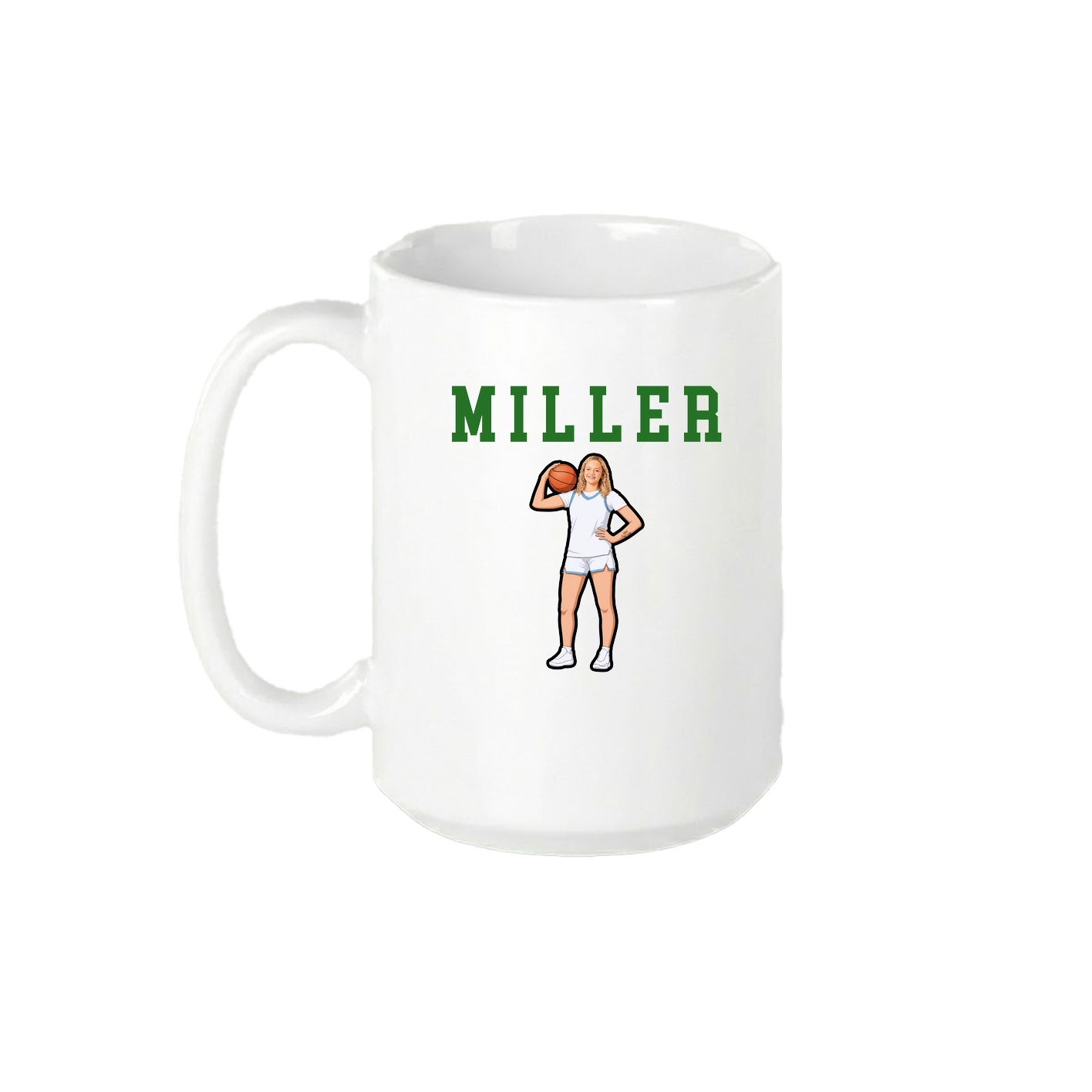15oz Coffee Mug — Shirsey in White