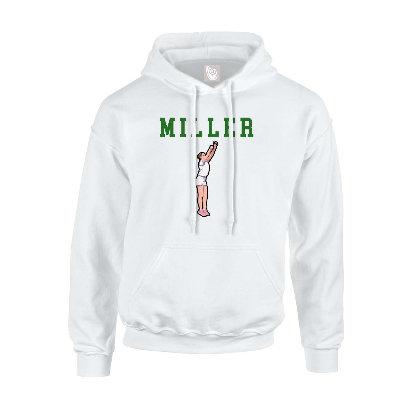 Hoodie — Shirsey in White
