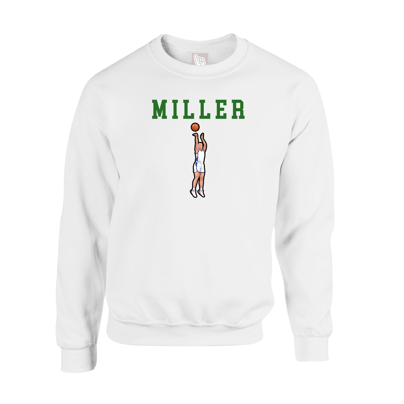 Fleece Crew — Shirsey in White