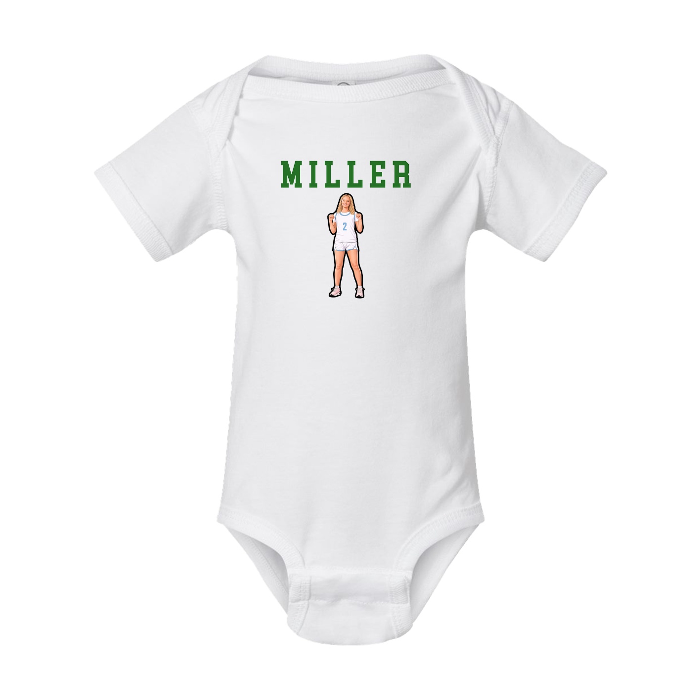 Baby Onesie — Shirsey in White