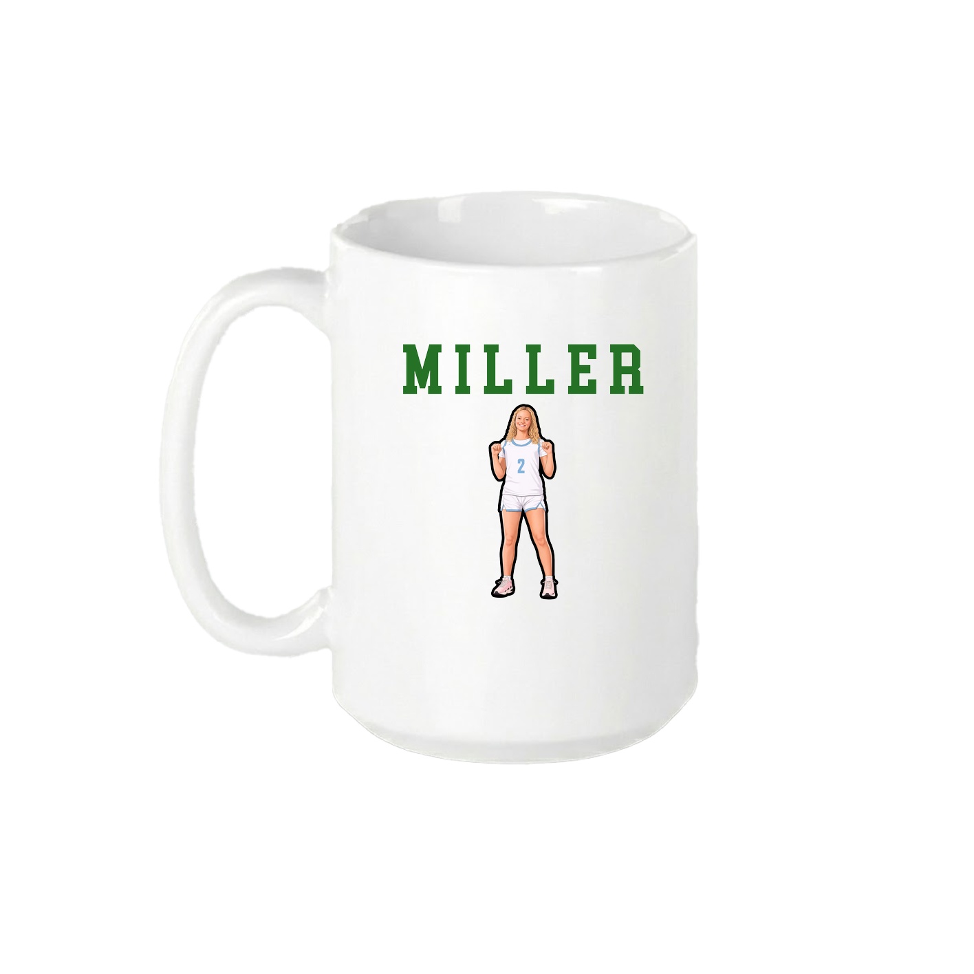 15oz Coffee Mug — Shirsey in White