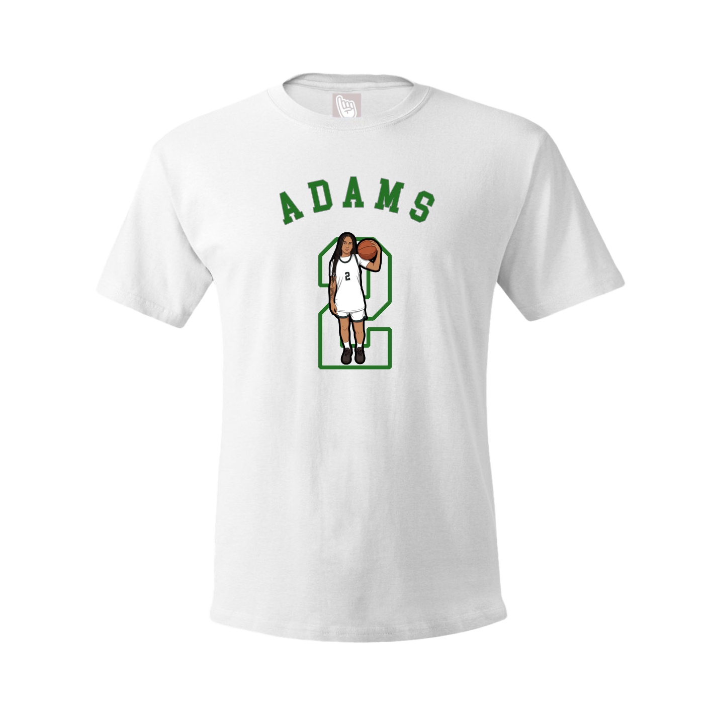 Youth Tee — Shirsey Arch in White