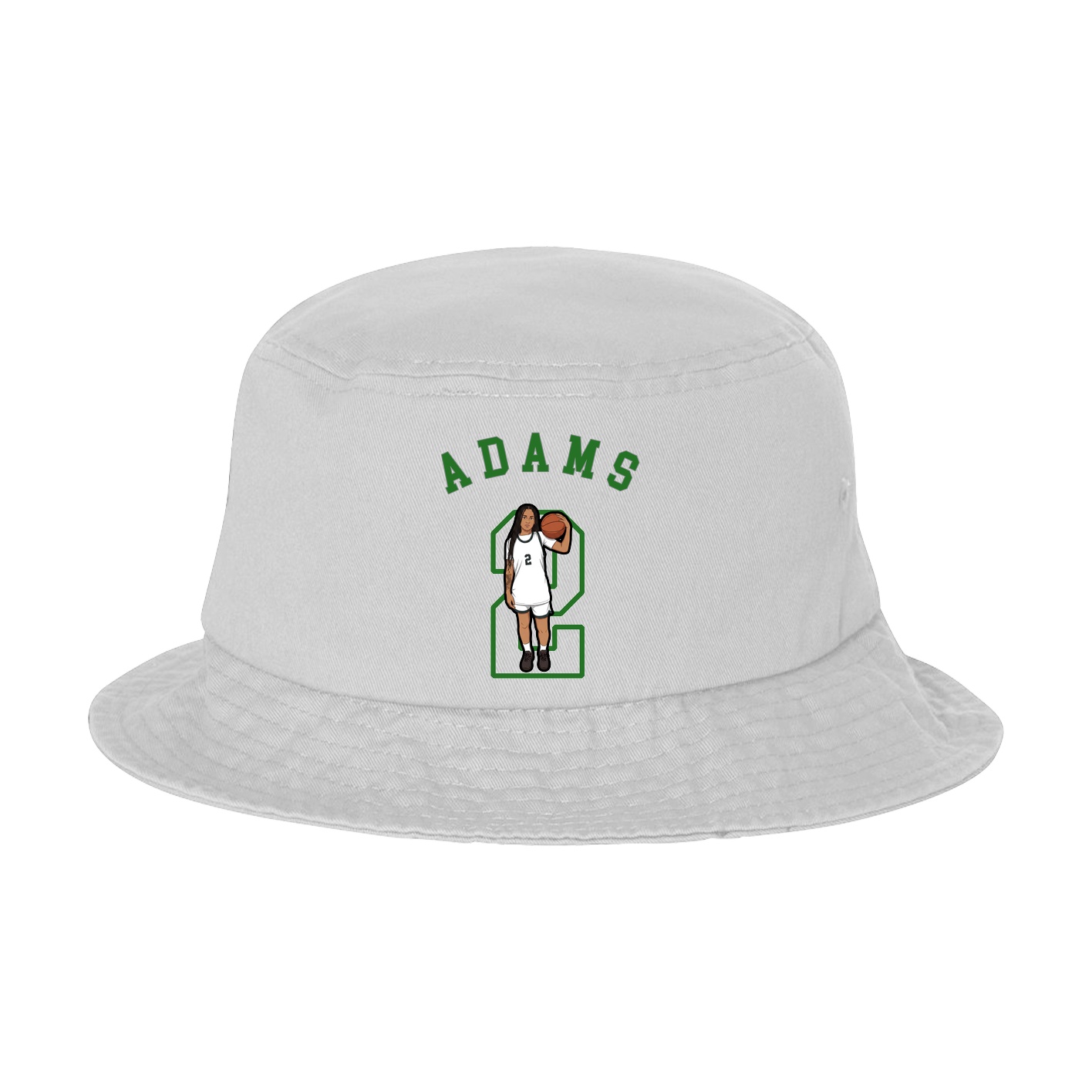 Bucket Cap — Shirsey Arch in White