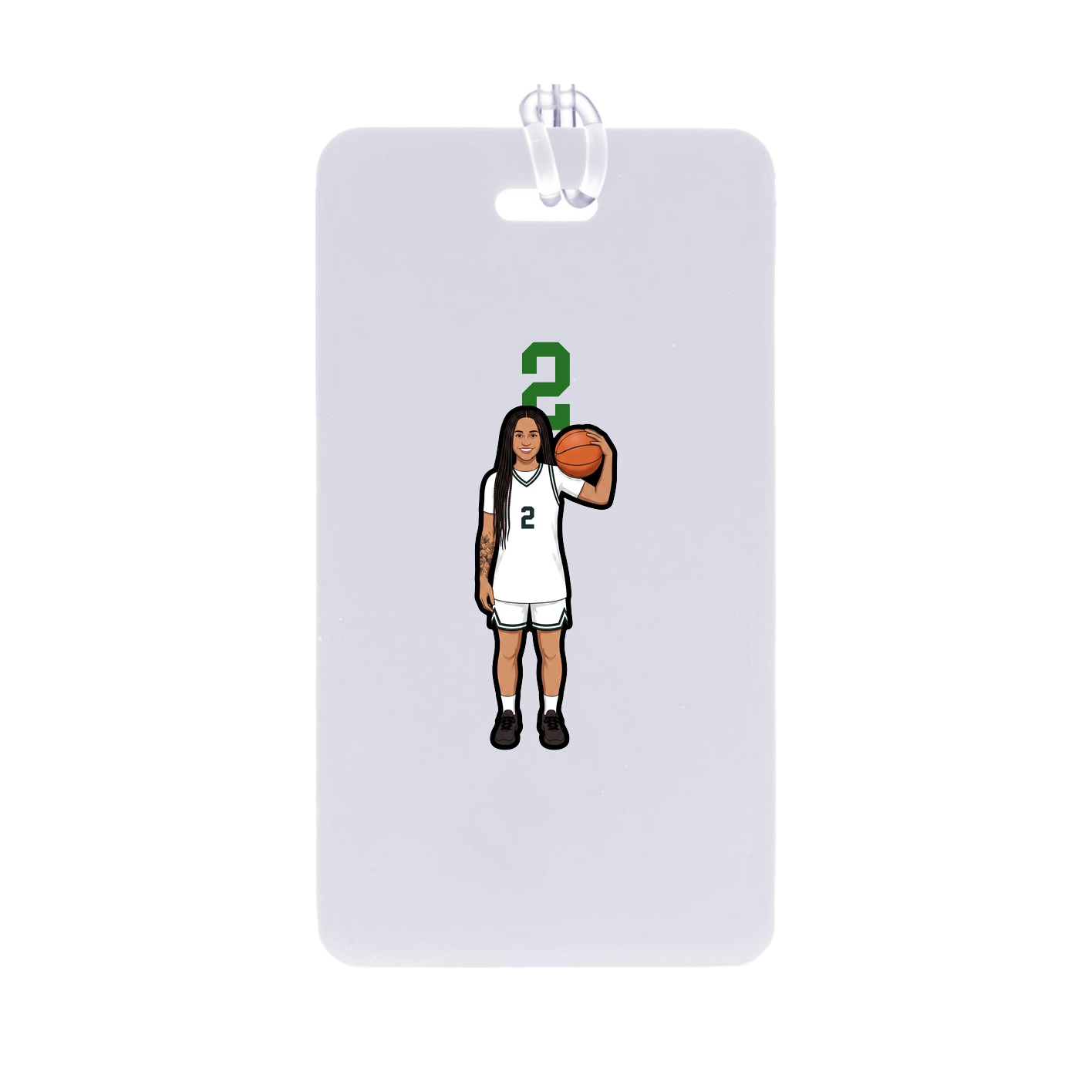 Bag Tag — Number Top in Classic