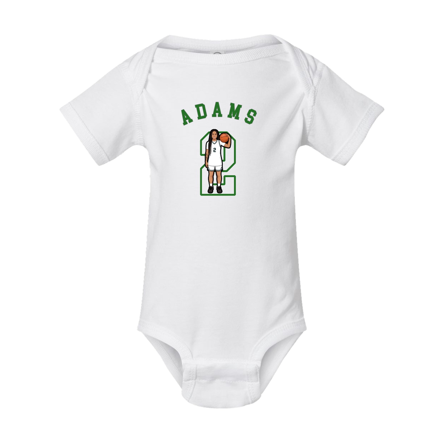 Baby Onesie — Shirsey Arch in White