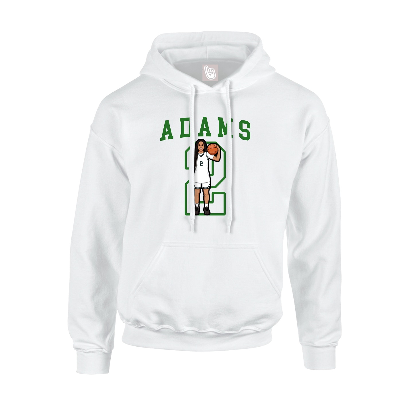 Youth Hoodie — Shirsey in White