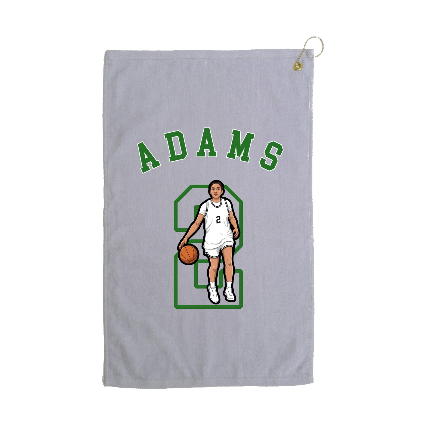 Golf Towel — Shirsey Arch in Grey