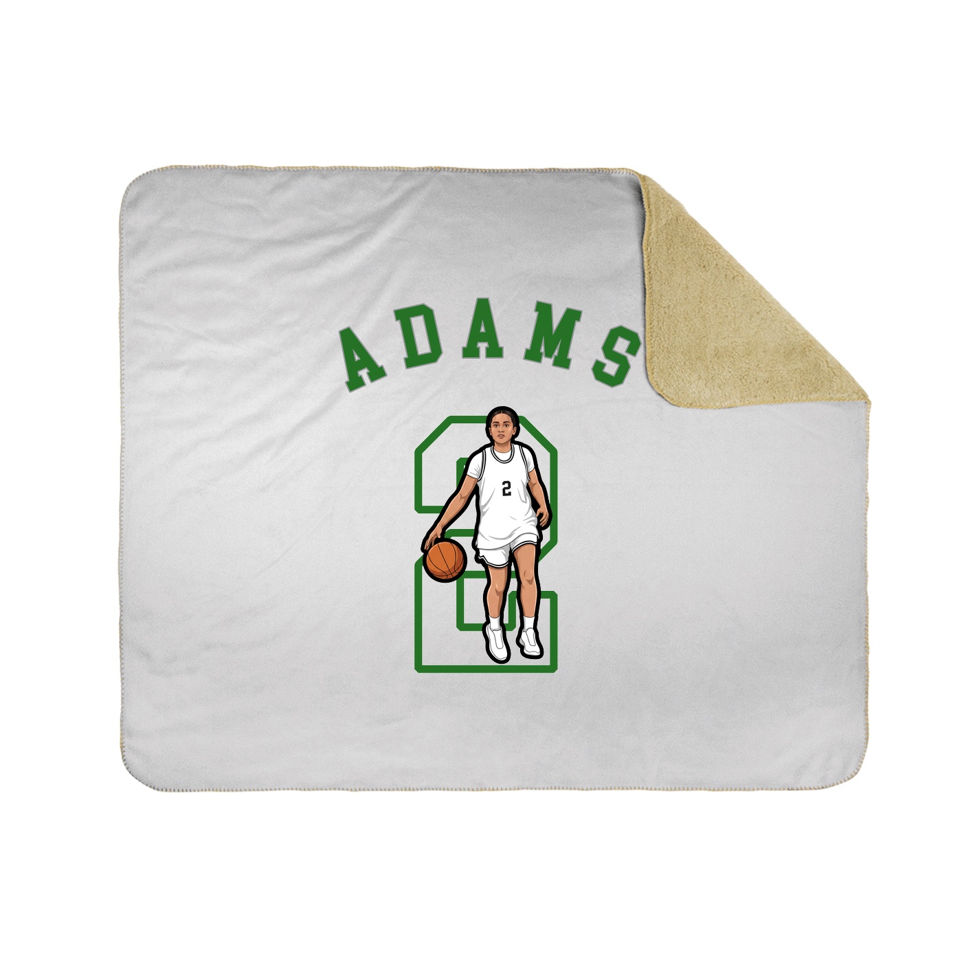 Throw Blanket — Shirsey Arch in White