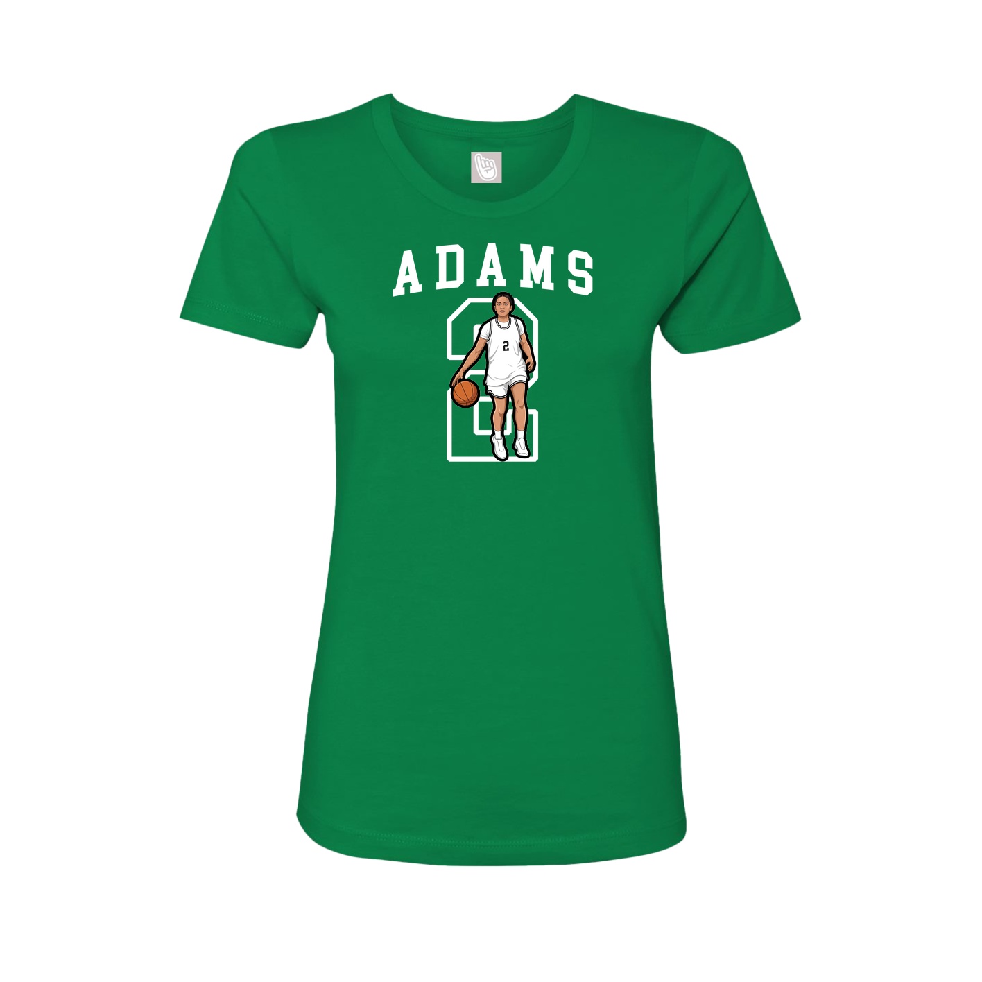 Fitted Women's Tee — Shirsey in Green