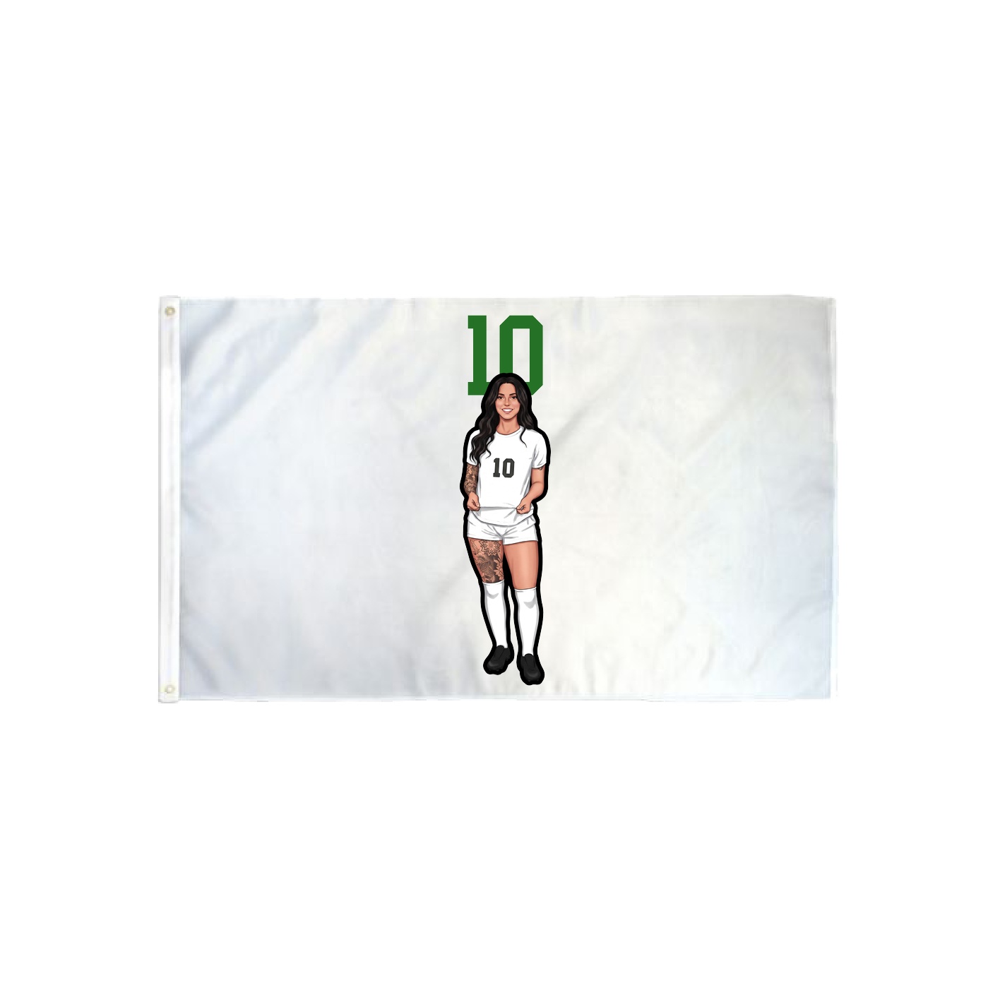 3x5 Flag — Number Top in Classic