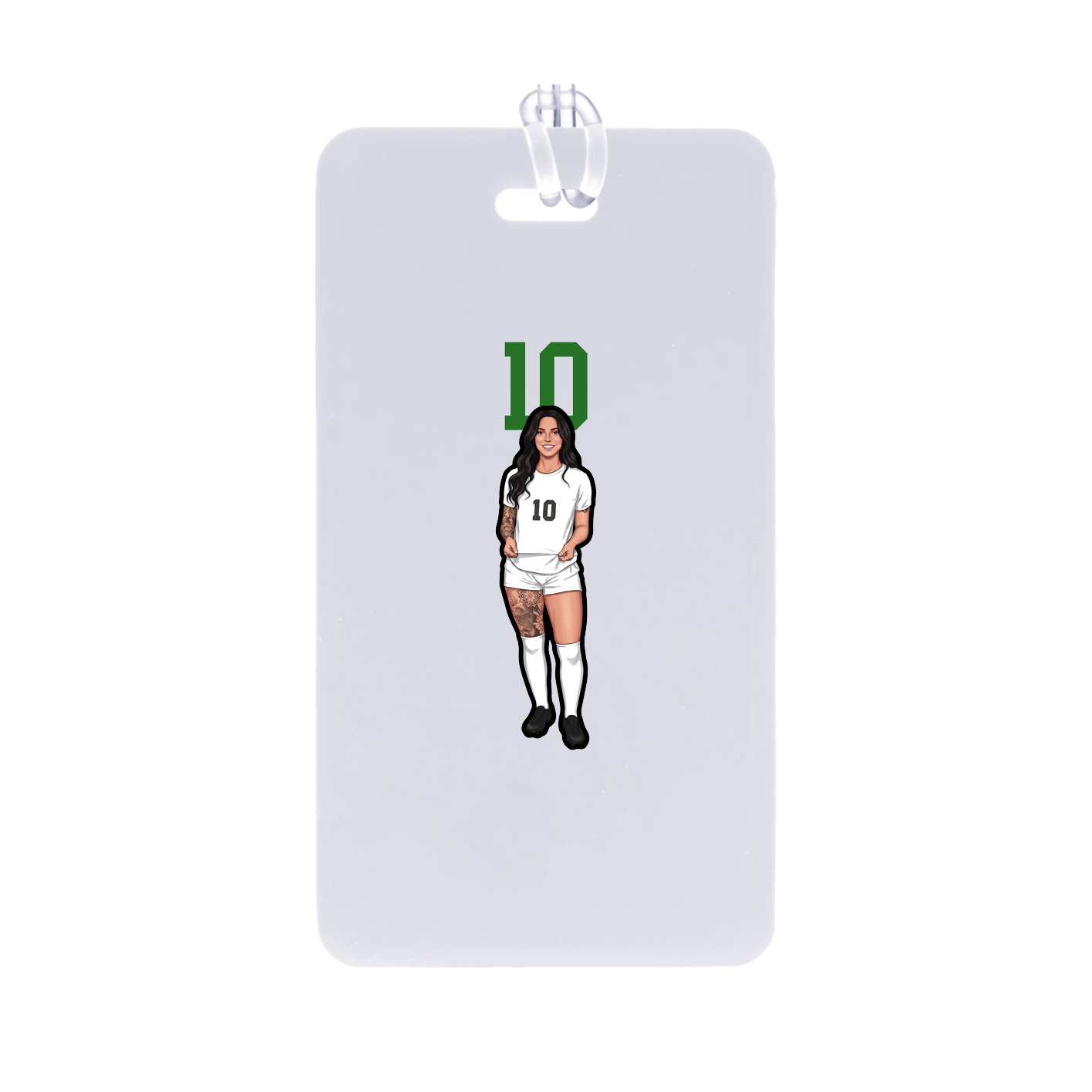 Bag Tag — Number Top in Classic