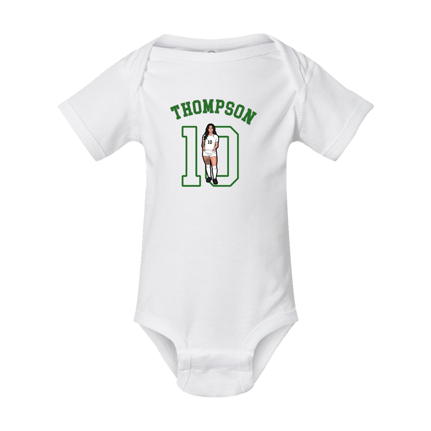 Baby Onesie — Shirsey Arch in White