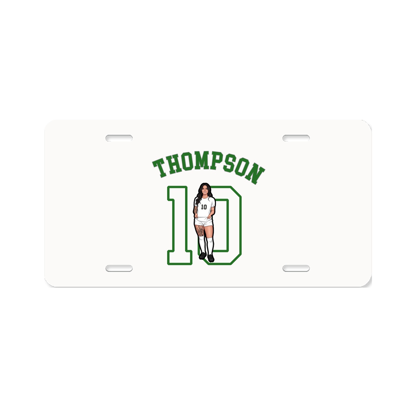 License Plate — Shirsey Arch in Classic