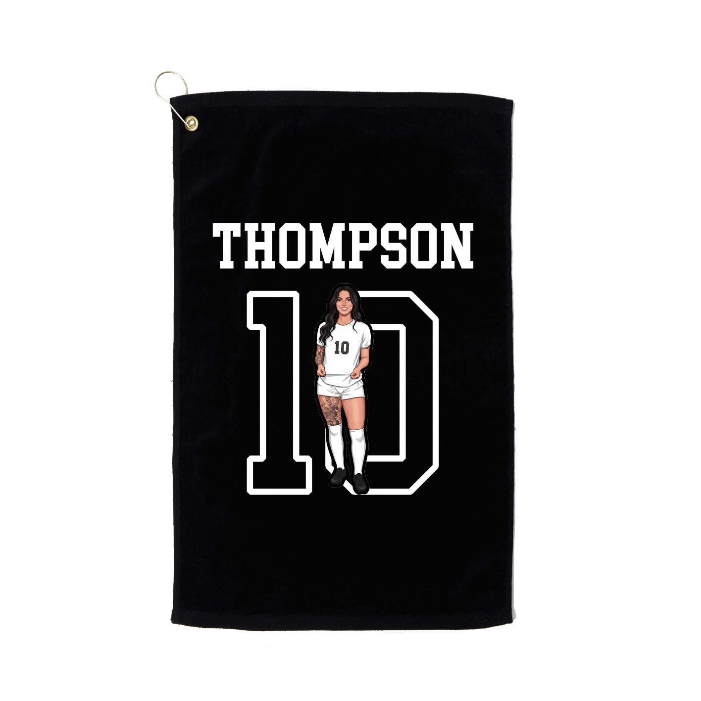 Golf Towel — Shirsey in Black