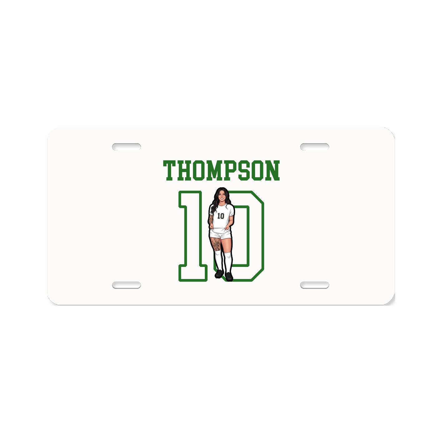 License Plate — Shirsey in Classic