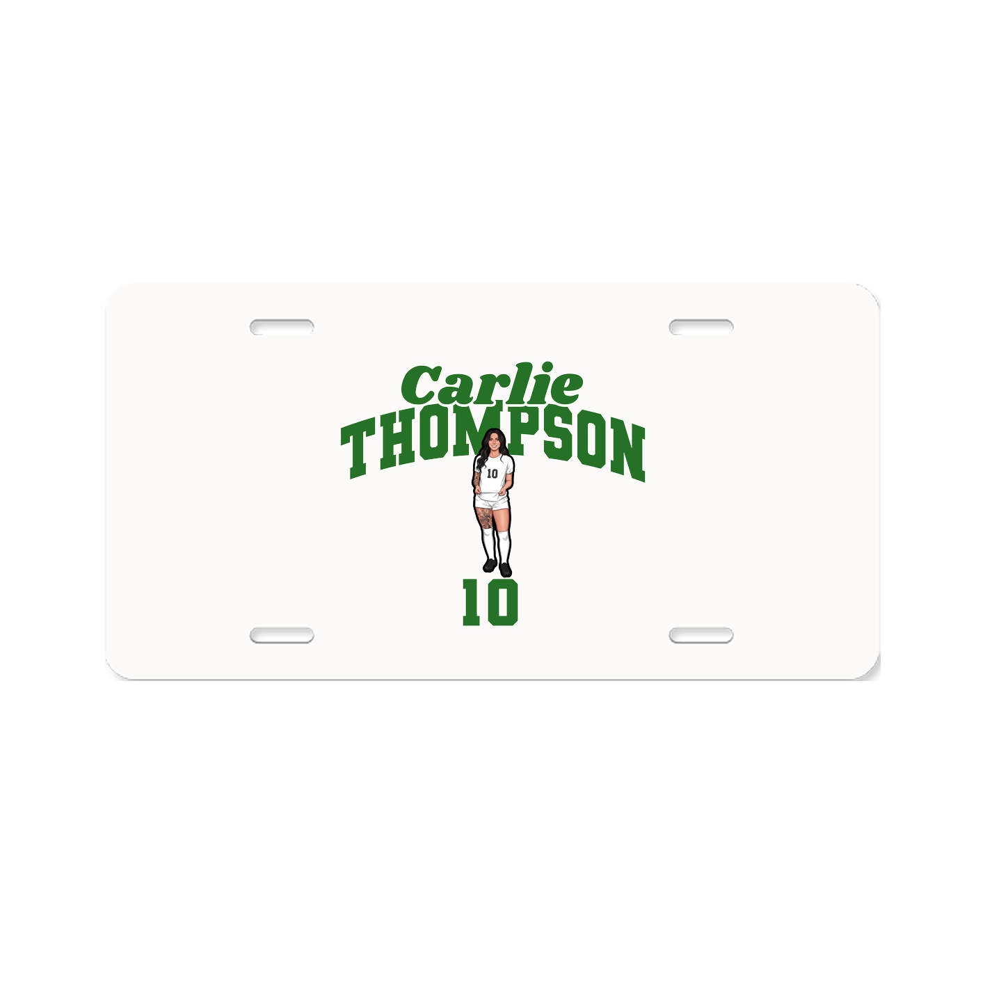 License Plate — Signature Arch in Classic