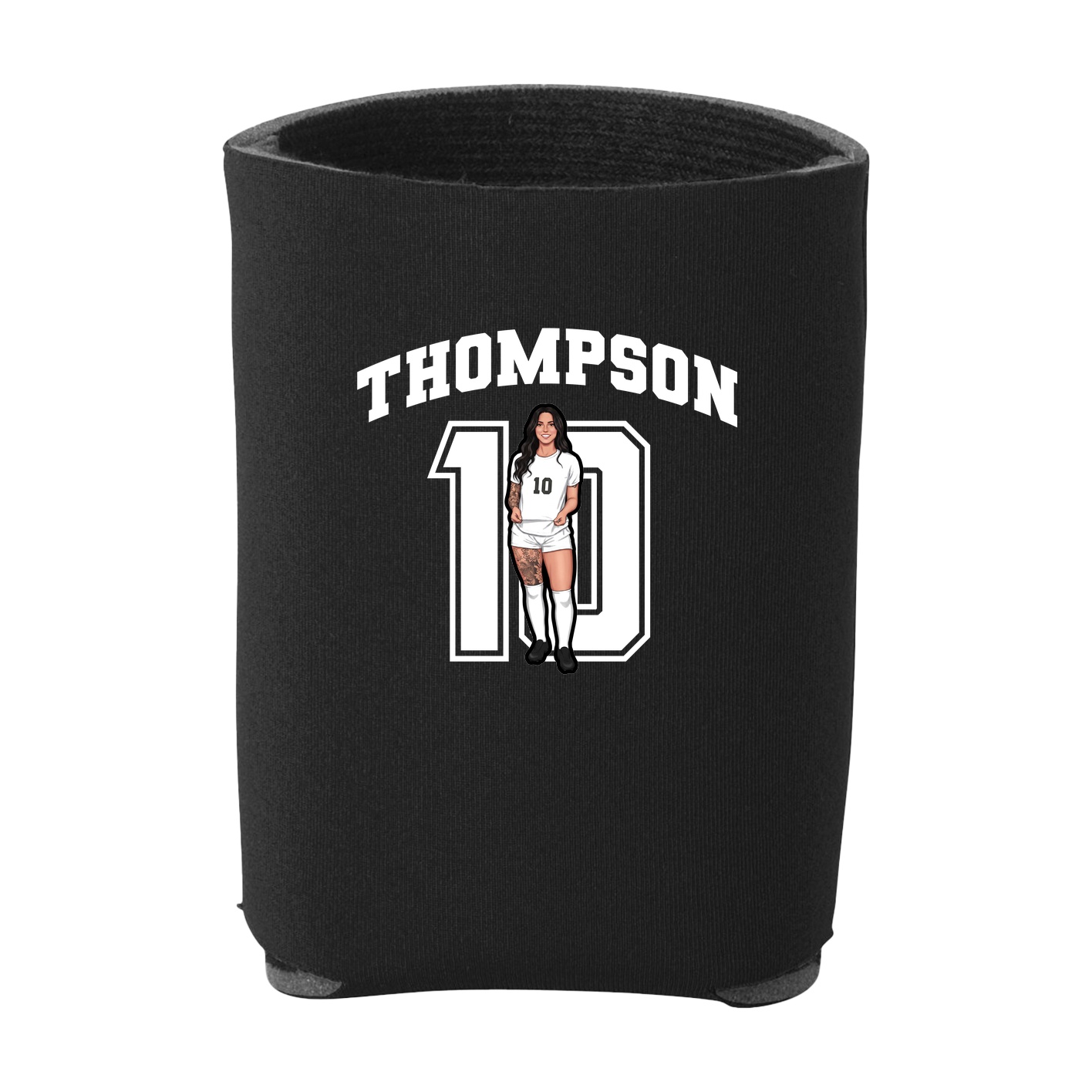 Can Holder — Number in Black