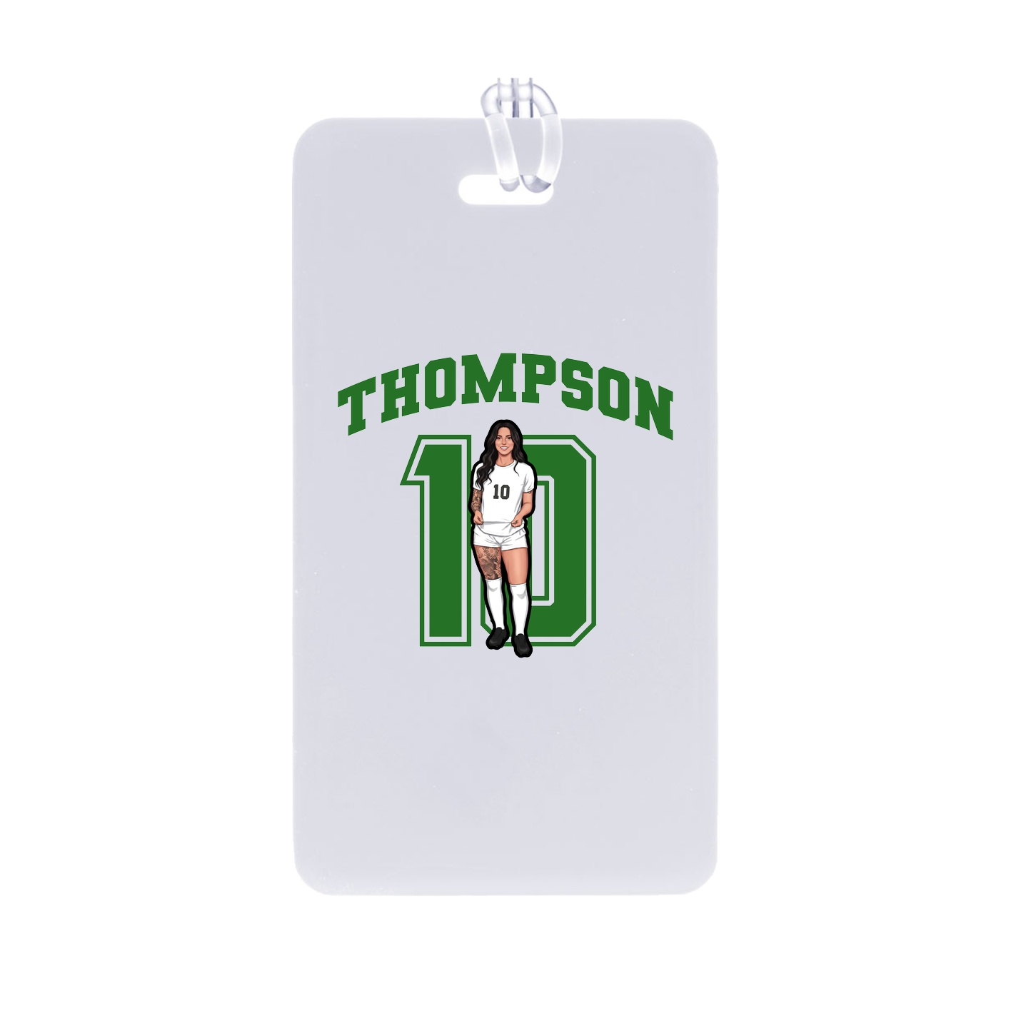Bag Tag — Number in Classic