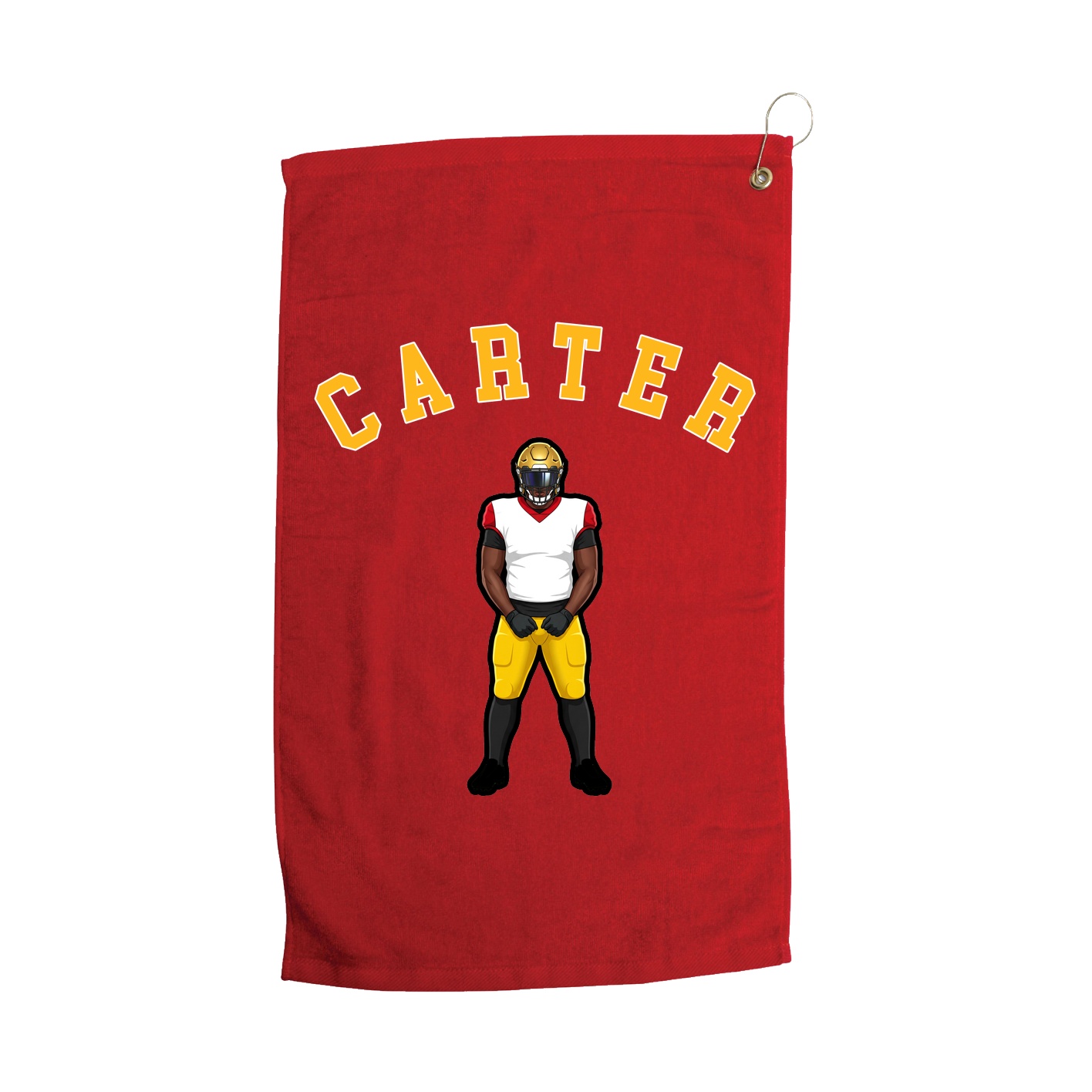 Golf Towel — Shirsey Arch in Red