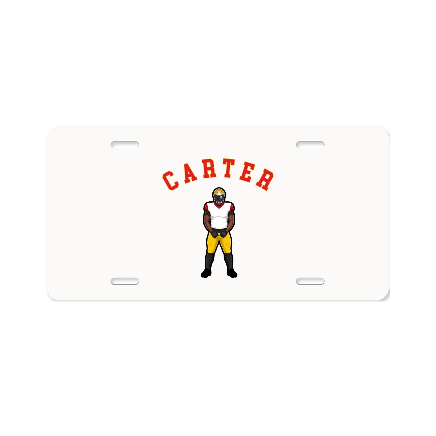 License Plate — Shirsey Arch in Classic