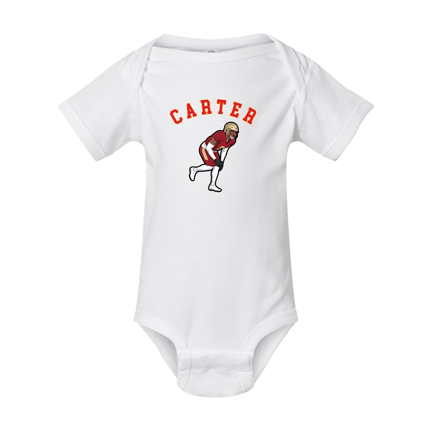 Baby Onesie — Shirsey Arch in White
