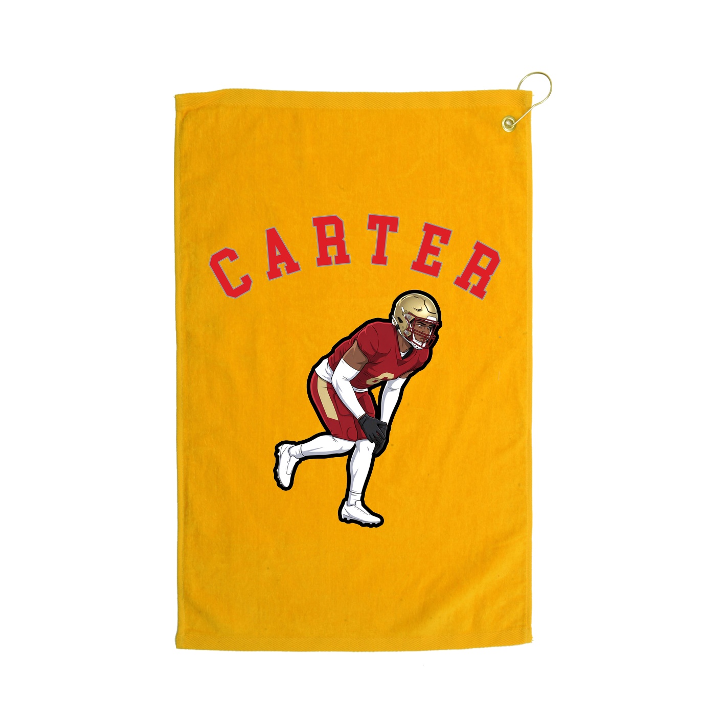 Golf Towel — Shirsey Arch in Gold