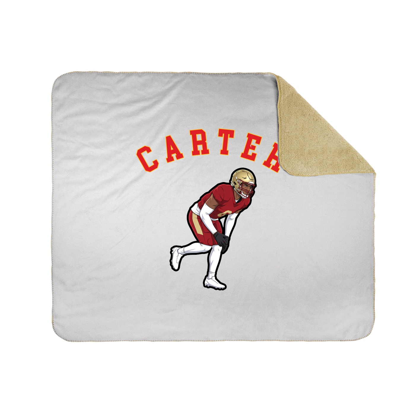 Throw Blanket — Shirsey Arch in White