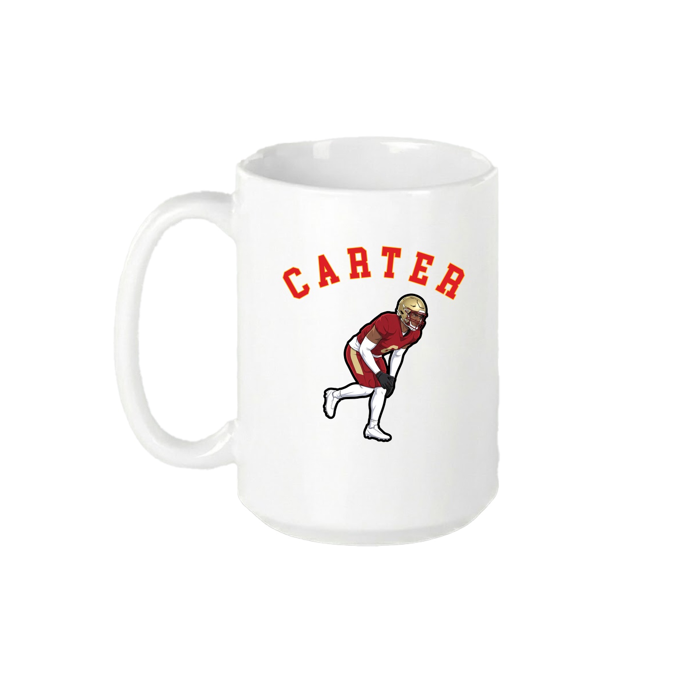 15oz Coffee Mug — Shirsey Arch in White