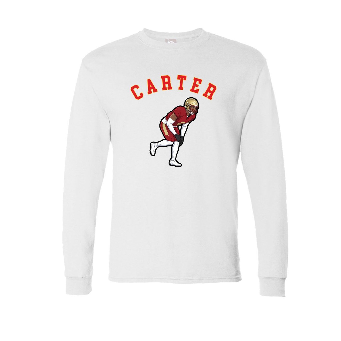 Long Sleeve Tee — Shirsey Arch in White