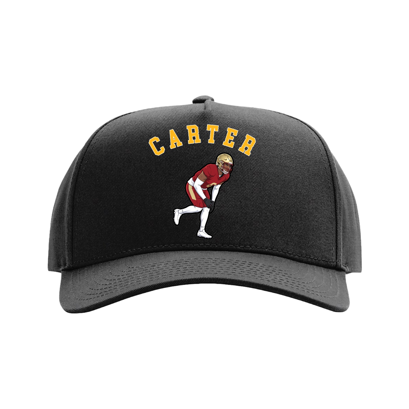 Full Fabric Five-Panel Champ Cap