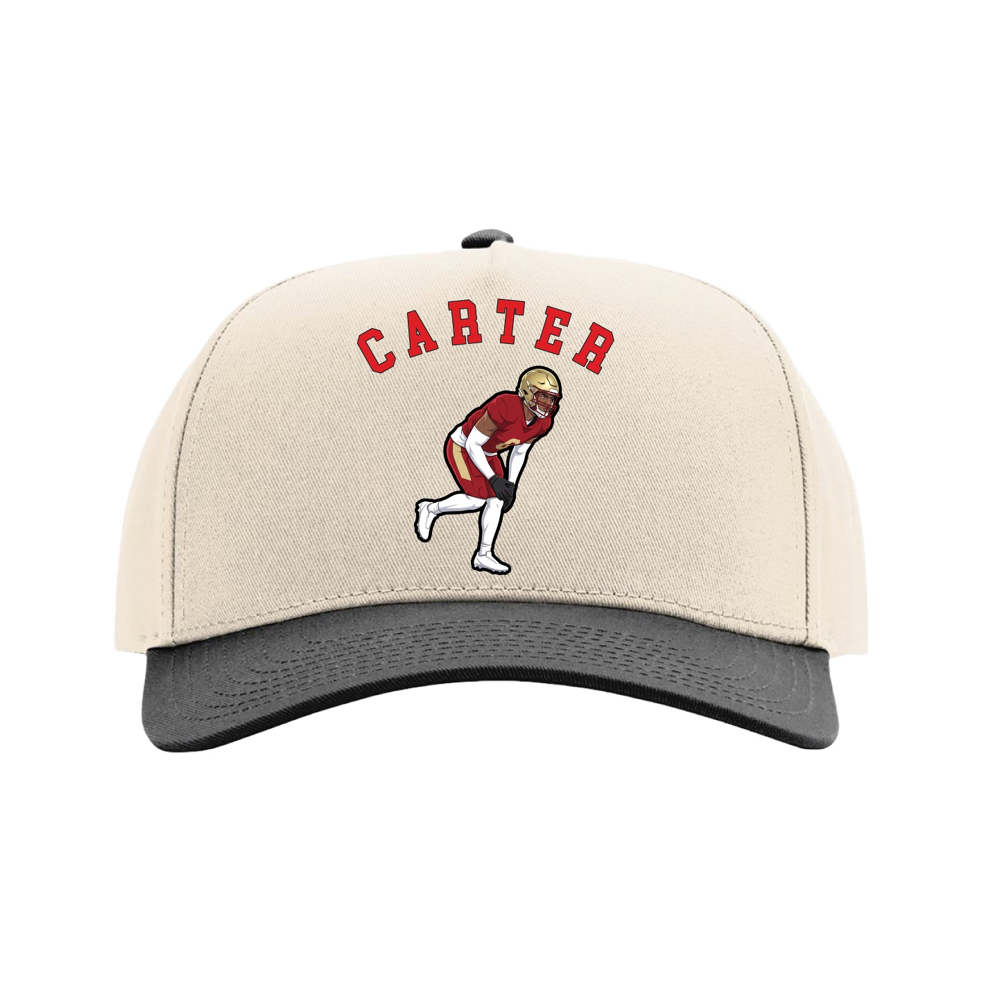 Full Fabric Five-Panel Champ Cap