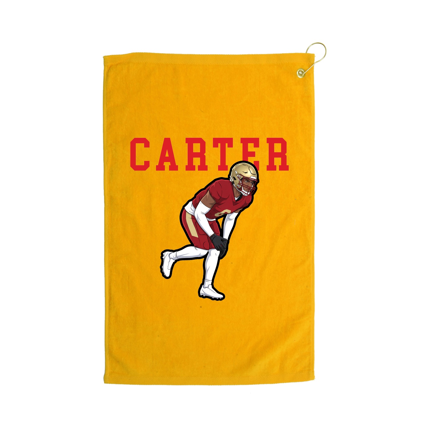Golf Towel — Shirsey in Gold