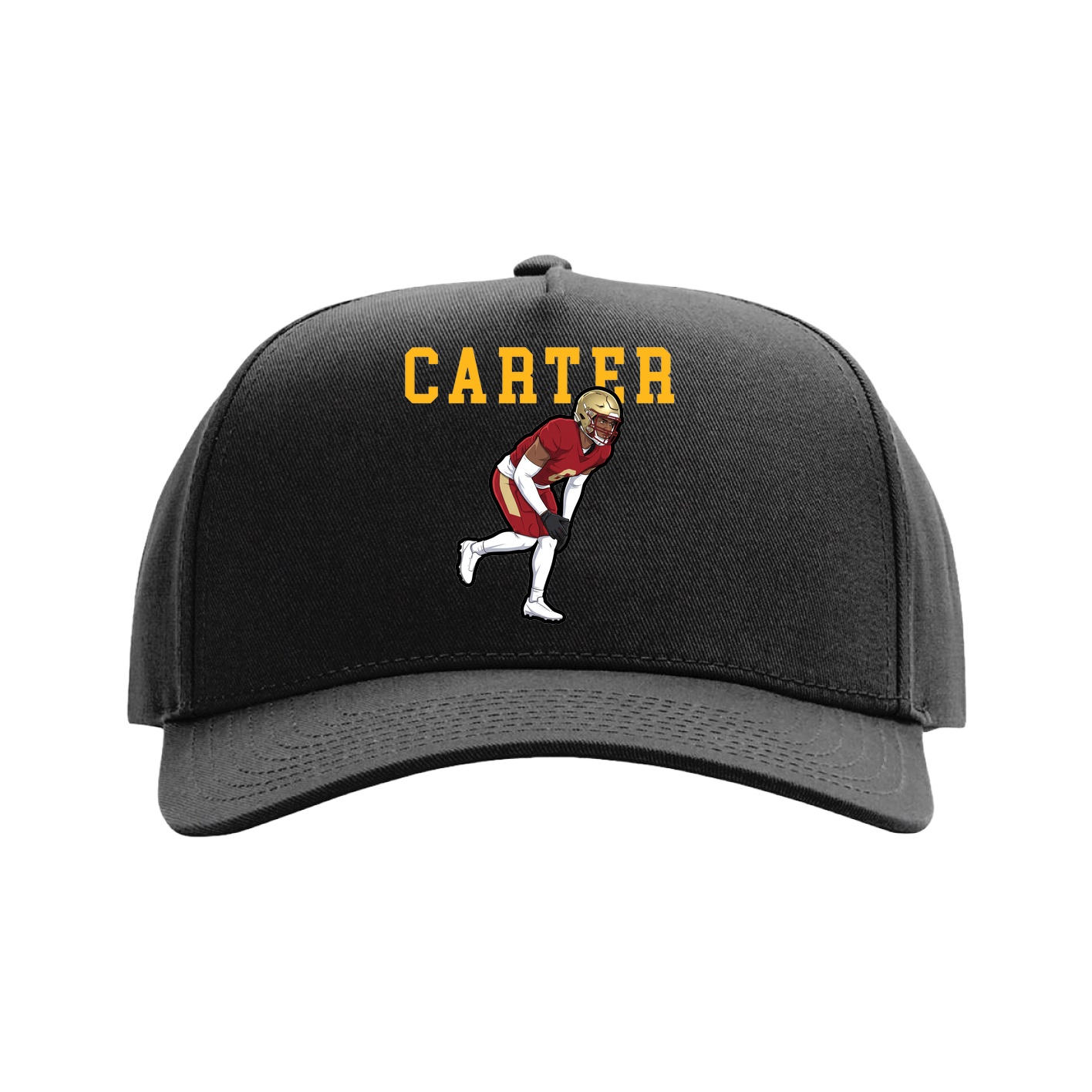 Full Fabric Five-Panel Champ Cap